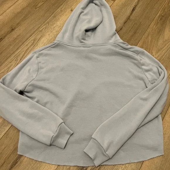 Brandy Melville Light Blue Hoodie - Picture 5 of 5